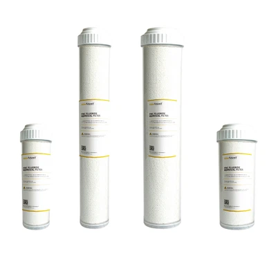 Cartucho de filtro de água de remoção de fluoreto